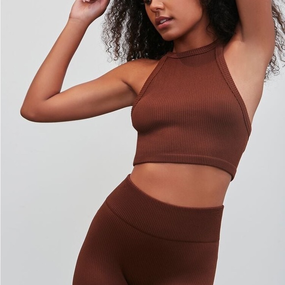 Forever 21 Tops - Forever 21 Pantone Racerback Cami Brown